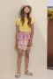 NONO Meisjes Rokken Nika Layered Plissee Short Skirt Roze - Thumbnail 4