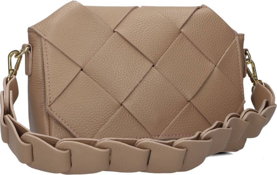 Notre-V Camel Schoudertas Gitta