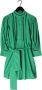 NOTRE-V Dames Jurken Nv-belize Mini Dress Groen - Thumbnail 3