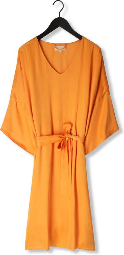 NOTRE-V Dames Jurken Nv-belle Midi Dress Oranje
