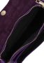 Notre-v Paarse Leren Schoudertas Jade Purple Dames - Thumbnail 4