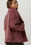 NOTRE-V Dames Jassen Fur Coat Short Roze - Thumbnail 3