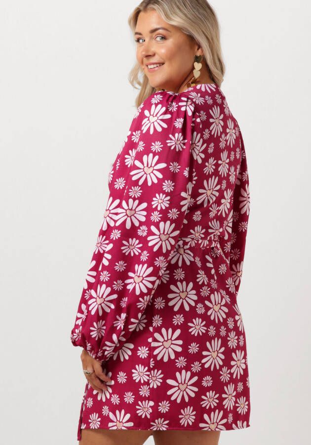 NOTRE-V Dames Jurken X Florine Bolina Dress Roze