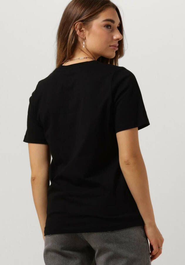NOTRE-V Dames Tops & T-shirts Nv-ciska T-shirt Zwart
