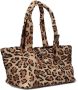 Núnoo Dots Deluxe Maxi Shopper Tas Brown Dames - Thumbnail 2