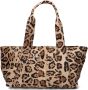 Núnoo Dots Deluxe Maxi Shopper Tas Brown Dames - Thumbnail 3