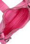 Núnoo Roze Leren Schoudertas Palma City Pink Dames - Thumbnail 4