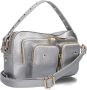 Núnoo Zilver Metallic Crossbody Tas Grijs Dames - Thumbnail 3