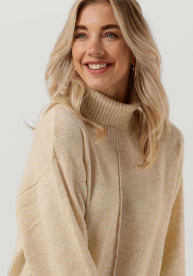 OBJECT Dames Jurken Abbie L s Knit Dress Beige