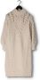 OBJECT grofgebreide jurk OBJALISON van gerecycled polyester zand - Thumbnail 3
