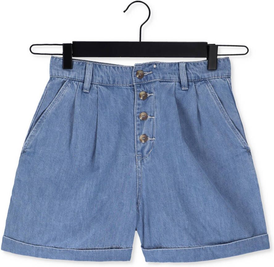 OBJECT Dames Jeans Ocean Hw Denim Shorts Blauw