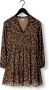 OBJECT jurk OBJMILA van gerecycled polyester bruin - Thumbnail 4