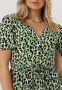 Object Groene Midi Jurk Objisabella 2 4 Multicolor Dames - Thumbnail 2