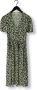 Object Groene Midi Jurk Objisabella 2 4 Multicolor Dames - Thumbnail 3