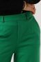 OBJECT wide leg pantalon OBJLISA van gerecycled polyester turquoise - Thumbnail 3