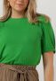 OBJECT Dames Tops & T-shirts Objjamie S s Top Groen - Thumbnail 3