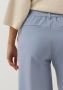 OBJECT wide leg pantalon OBJLISA van gerecycled polyester lichtblauw - Thumbnail 3