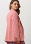 OBJECT rechtvallende blazer OBJSIGRID van gerecycled polyester roze - Thumbnail 5
