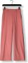 OBJECT wide leg pantalon OBJLISA van gerecycled polyester roze - Thumbnail 4
