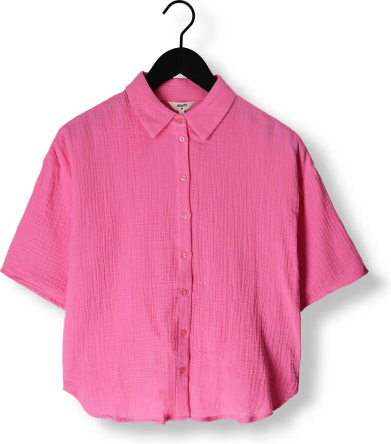 OBJECT Dames Blouses Carina 2 4 Shirt 126 Roze