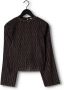 OBJECT Dames Tops & T-shirts Lux L s Top 124 Zwart - Thumbnail 2