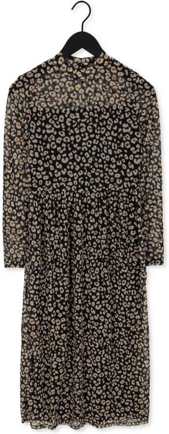 Object Zwarte Midi Jurk Mariann L s Dress