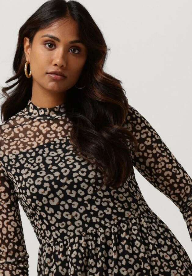 Object Zwarte Midi Jurk Mariann L s Dress