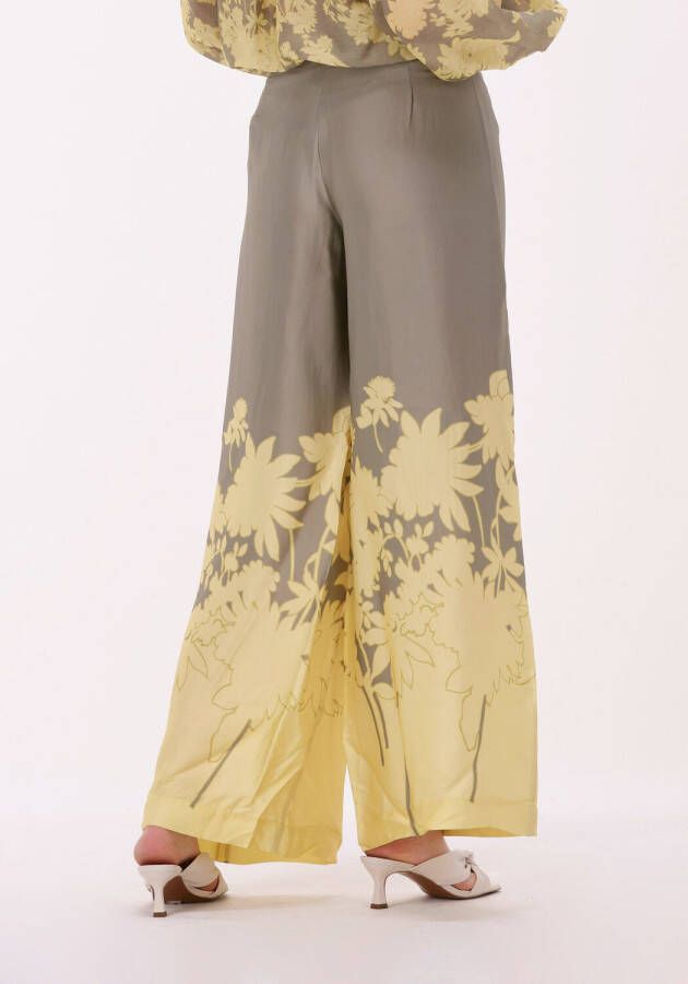 OTTOD'AME Dames Broeken Pantalone Geel