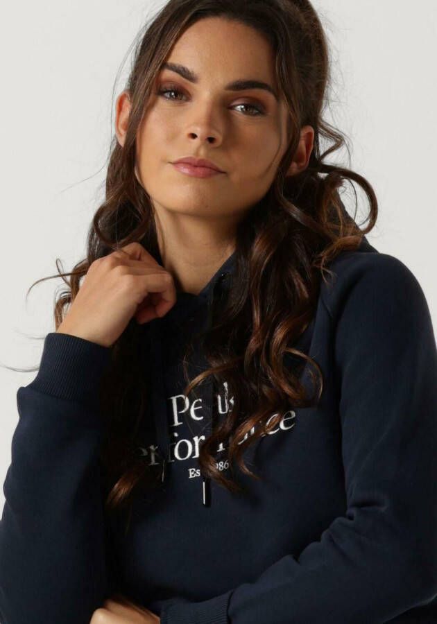 PEAK PERFORMANCE Dames Truien & Vesten W Original Hood Blauw