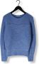 Penn&Ink N.Y Blauwe Trui & Vest Collectie Blue Dames - Thumbnail 3