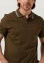 Peuterey Short-sleeved polo shirt in stretch cotton. Wit Heren - Thumbnail 3