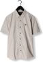 PME LEGEND Heren Overhemden Short Sleeve Shirt Yarn Dyed Stripe Beige - Thumbnail 6