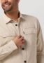 PME Legend Beige Overshirt Long Sleeve Shirt Ctn linen Herringbone - Thumbnail 4