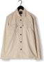 PME Legend Beige Overshirt Long Sleeve Shirt Ctn linen Herringbone - Thumbnail 5