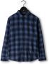 PME Legend Blauwe Casual Overhemd Long Sleeve Shirt Ctn Yarn Dyed Twill Check - Thumbnail 4