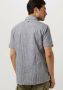 PME Legend Blauwe Casual Overhemd Short Sleeve Shirt Yarn Dyed Stripe - Thumbnail 6
