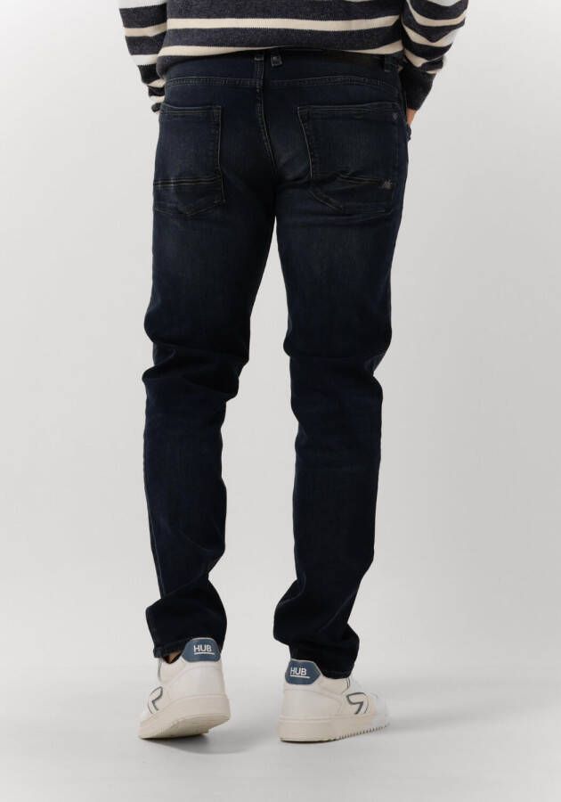 PME Legend Blauwe Slim Fit Jeans Commander 3.0 Comfort Blue Black