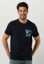 PME Legend Blauwe T-shirt Short Sleeve R-neck Single Jersey - Thumbnail 7