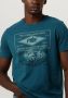 PME Legend Blauwe T-shirt Short Sleeve R-neck Single Jersey Lw Play - Thumbnail 5
