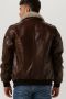 PME Legend Bruine Leren Jas Bomber Jacket Hudson Buff Leather - Thumbnail 5