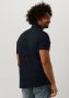 PME LEGEND Heren Overhemden Short Sleeve Shirt Print On Pique Jersey Donkerblauw - Thumbnail 7
