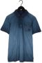PME Legend Donkerblauwe Polo Short Sleeve Polo Light Pique Cold Dye - Thumbnail 3