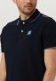 PME LEGEND Heren Polo's & T-shirts Short Sleeve Polo Stretch Pique Donkerblauw - Thumbnail 4