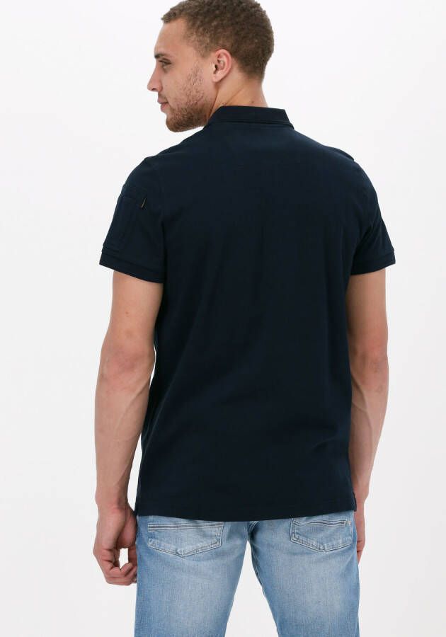 PME LEGEND Heren Polo's & T-shirts Trackway Polo Donkerblauw