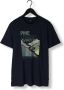 PME LEGEND Heren Polo's & T-shirts Short Sleeve R-neck Single Jersey Donkerblauw - Thumbnail 6