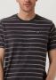 PME Legend Donkerblauwe T-shirt Short Sleeve R-neck Space Yd Striped Jersey - Thumbnail 5