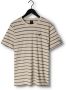 PME Legend Gebroken Wit T-shirt Short Sleeve R-neck Space Yd Striped Jersey - Thumbnail 6