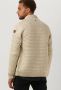 PME Legend Gebroken Wit Vest Zip Jacket Heavy Knit Mixed Yarn - Thumbnail 5