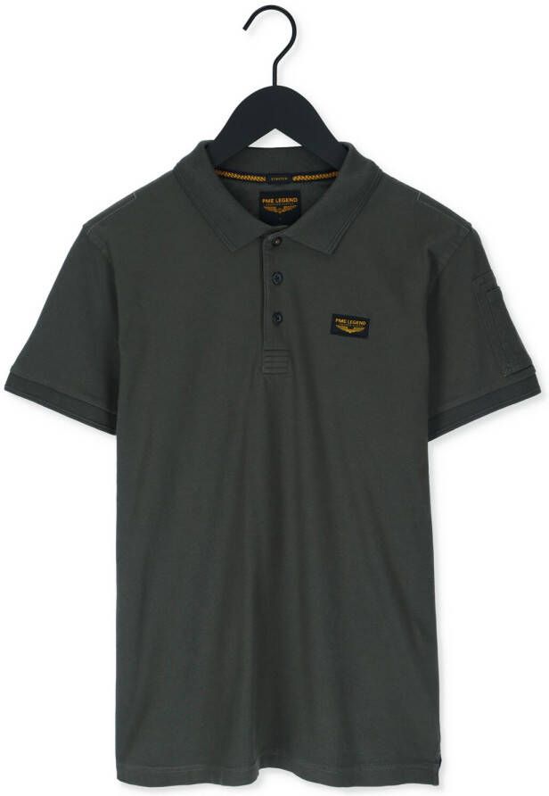 PME LEGEND Heren Polo's & T-shirts Trackway Polo Grijs