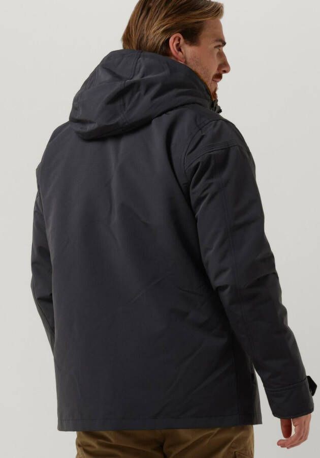 PME Legend Grijze Semi Long Jacket Snowpack Icon 2.0